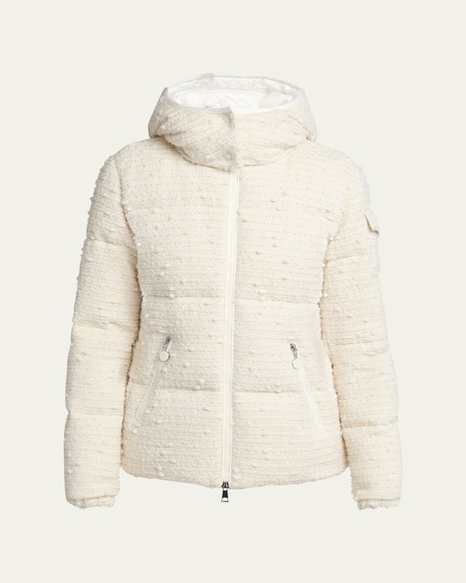 Fourmines Boucle Tweed Puffer Jacket